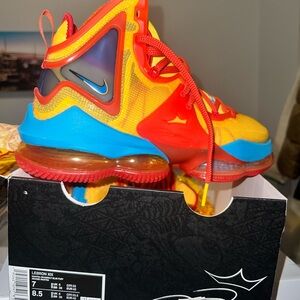 New Lebron XIX mantra orange